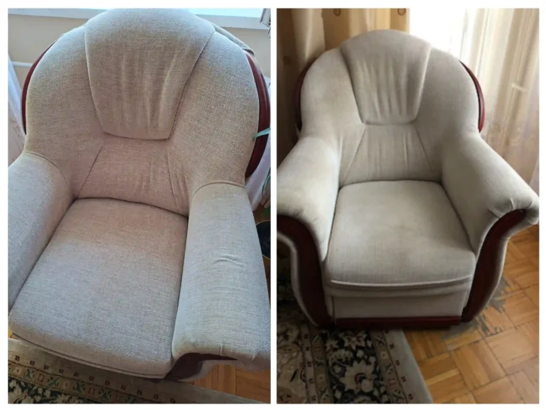 efekt czyszczenia fotela