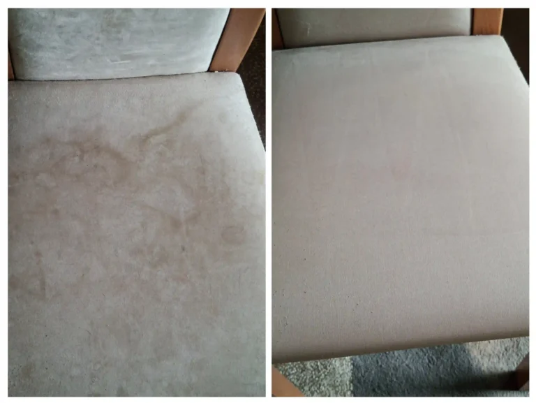 efekt czyszczenia krzeseł wynik