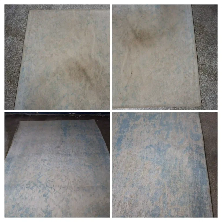 efekt czyszczenie dywanów karcher wynik