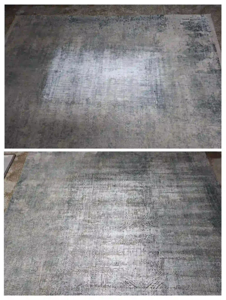 efekt czyszczenie karcher dywanow wynik