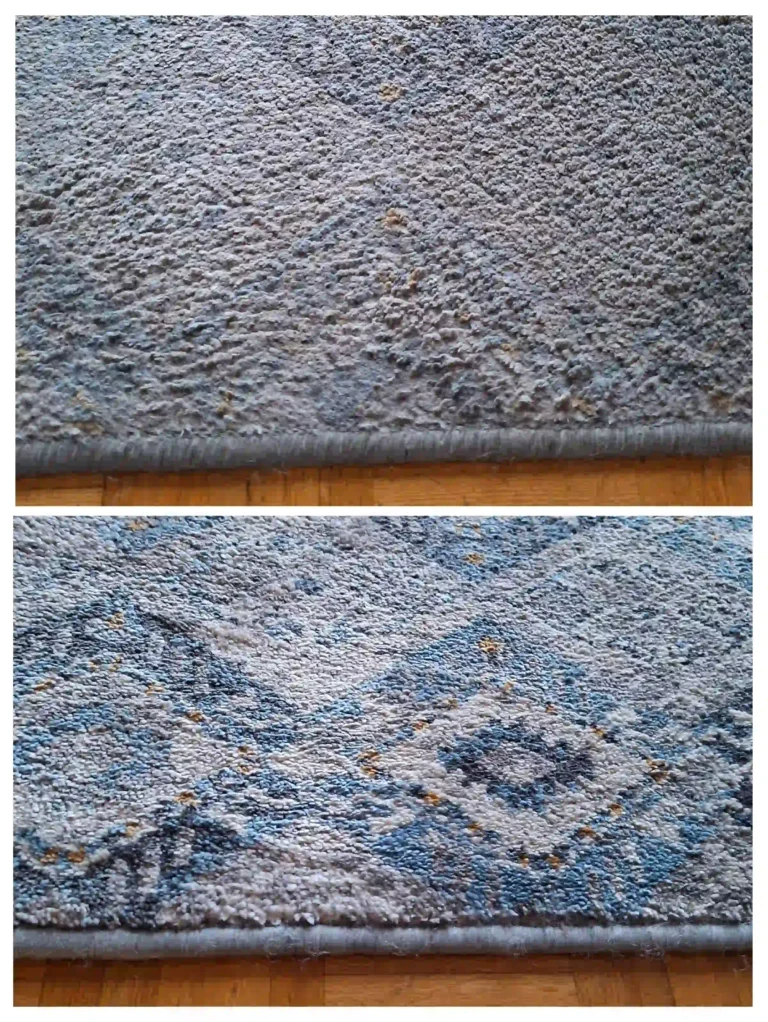 efekt karcher dywanów u klienta wynik