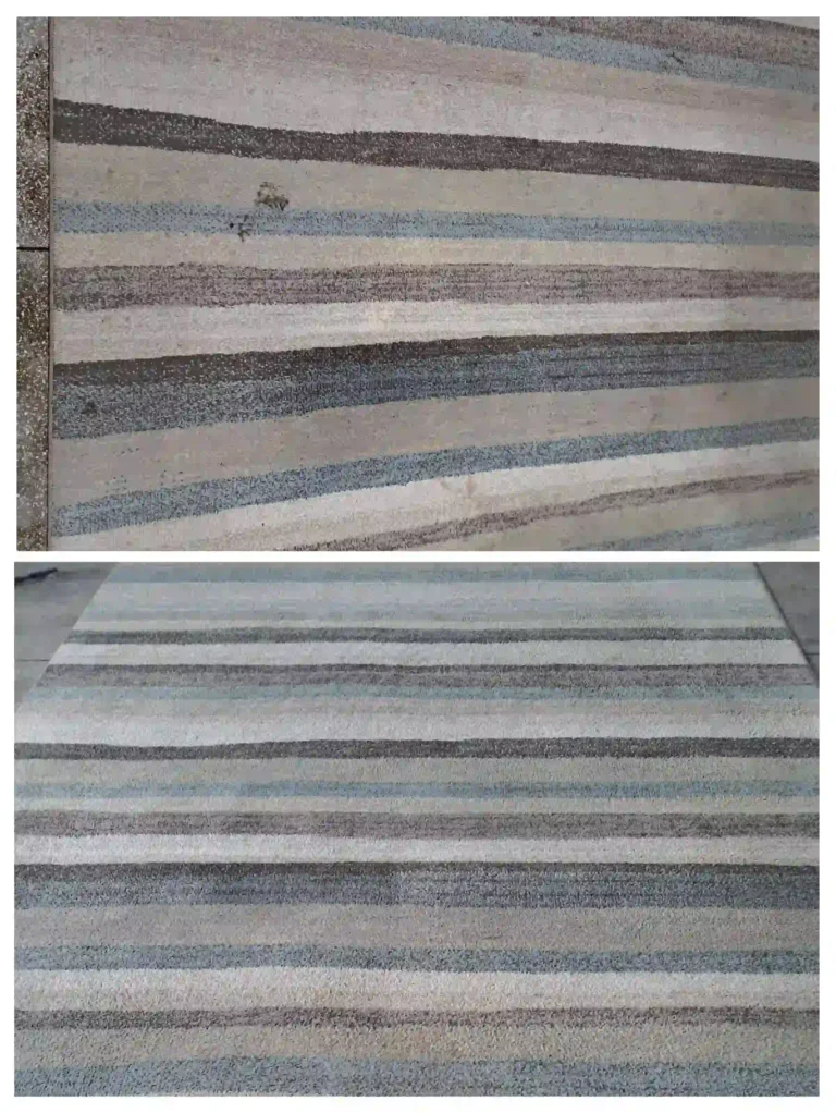 efekt prania dywanu w pralni zawsze czysto