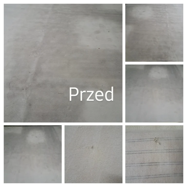 efekty czyszczenia wykladziny biurowej wynik